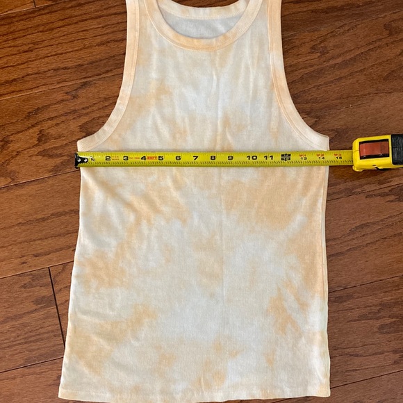 A New Day orange tie-dye Tank top- size large - Picture 7 of 9